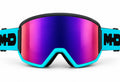 Basix Snow Goggles with purple ion lens by MHD