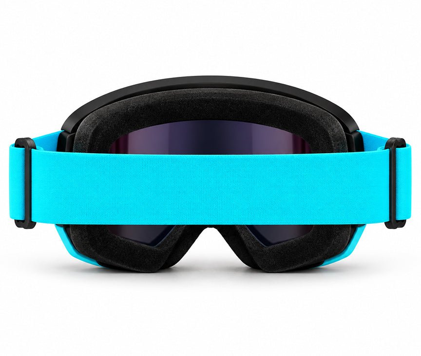 Basix Snow Goggles with purple ion lens by MHD back