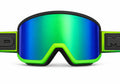 Gremlin snow goggles by MHD with green lens and green frame