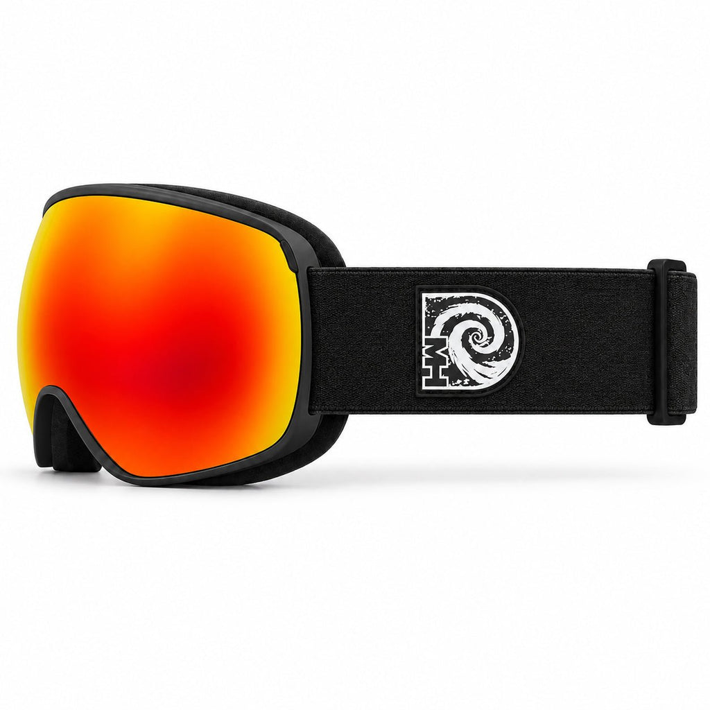 Hell Raiser ski snowboard goggles with photochromic spherical lens by MHD side view