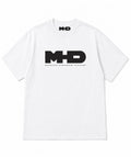 Classic snowboard t-shirt by MHD in white with MHD logo