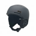 OG Skully snowboard helmet by MHD in grey, three-quarter view