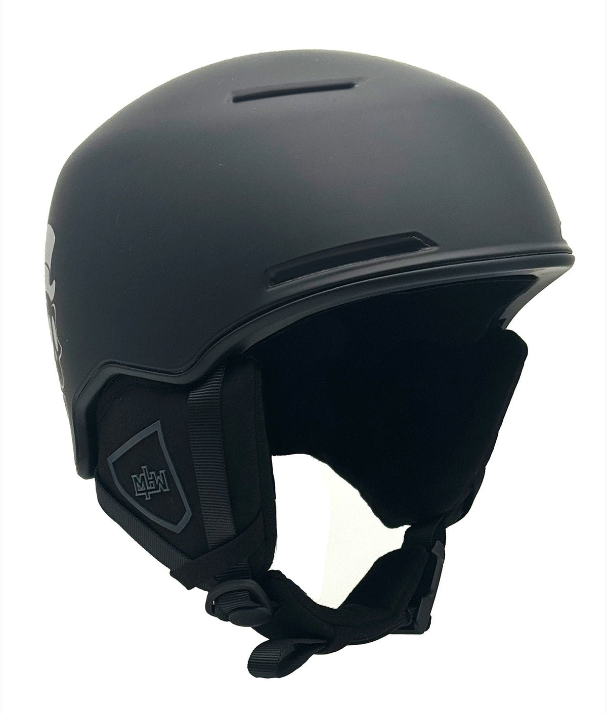 OG SKULLY snowboard helmet by MHD, side view showing low-profile fit