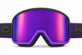 Purple Craze snow goggles by MHD with purple lens